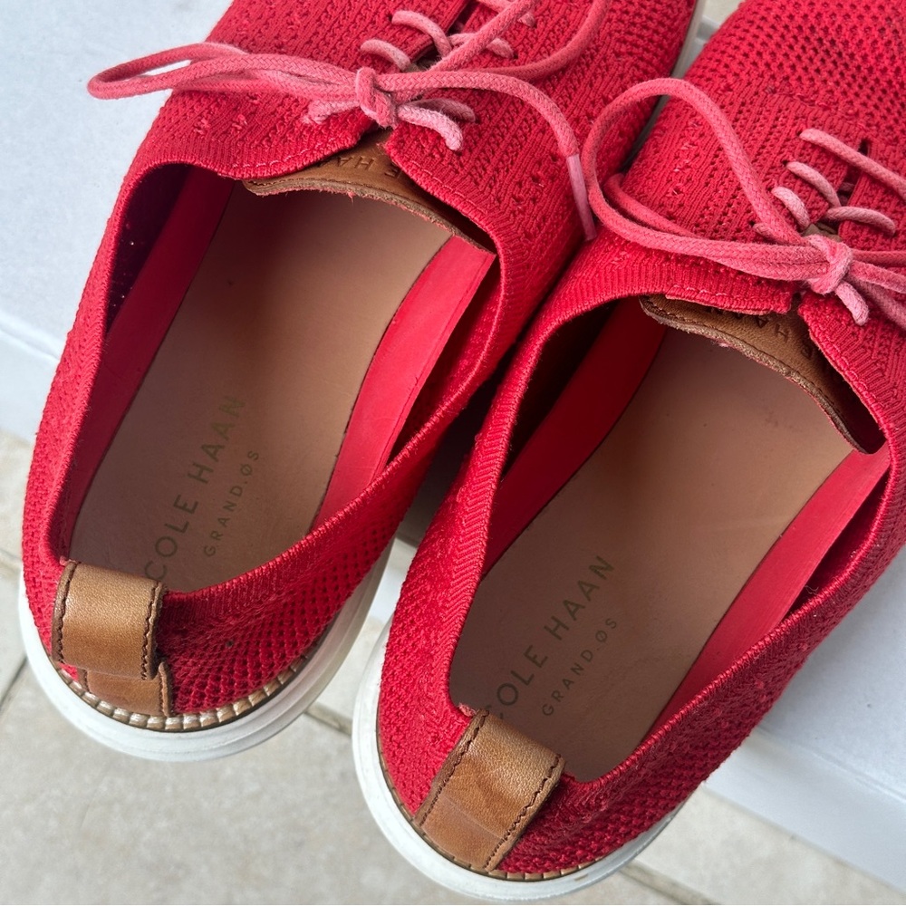 Cole Haan Original Grand Stitchlite Wingtip Oxford Sneakers - Picture 6 of 8